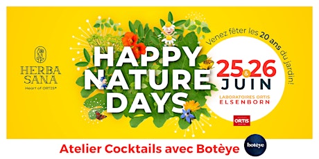 Atelier cocktail @ Happy Nature Days billets