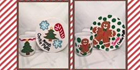 Santa's Cookie Plate & Mug primary image