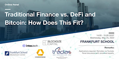 Traditional Finance vs. DeFi and Bitcoin: How Does This Fit? ingressos