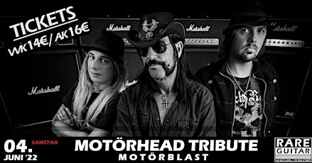 Motörhead Tribute - Motörblast Tickets
