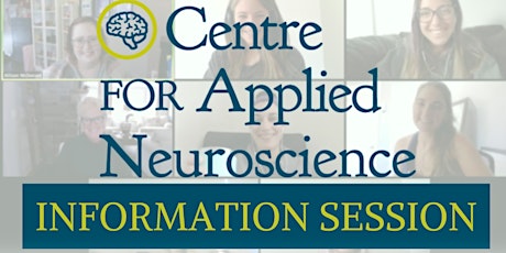Centre for Applied Neuroscience Life Coaching Certification Info Session bilhetes