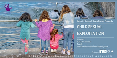 CHILD SEXUAL EXPLOITATION (CSE) TRAINING primary image