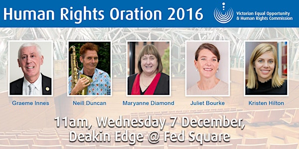 Human Rights Oration 2016