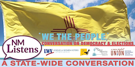 "We the People" Zoom Conversation on Democracy and Elections tickets