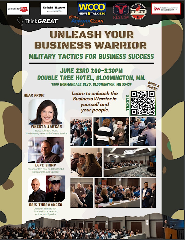 6.23.22 Unleash Your  Business Warrior Seminar image