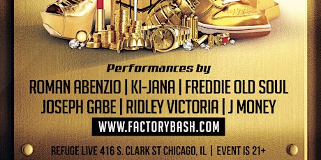The Factory Bash: Indie R&B/Hip-Hop Music Showcase primary image