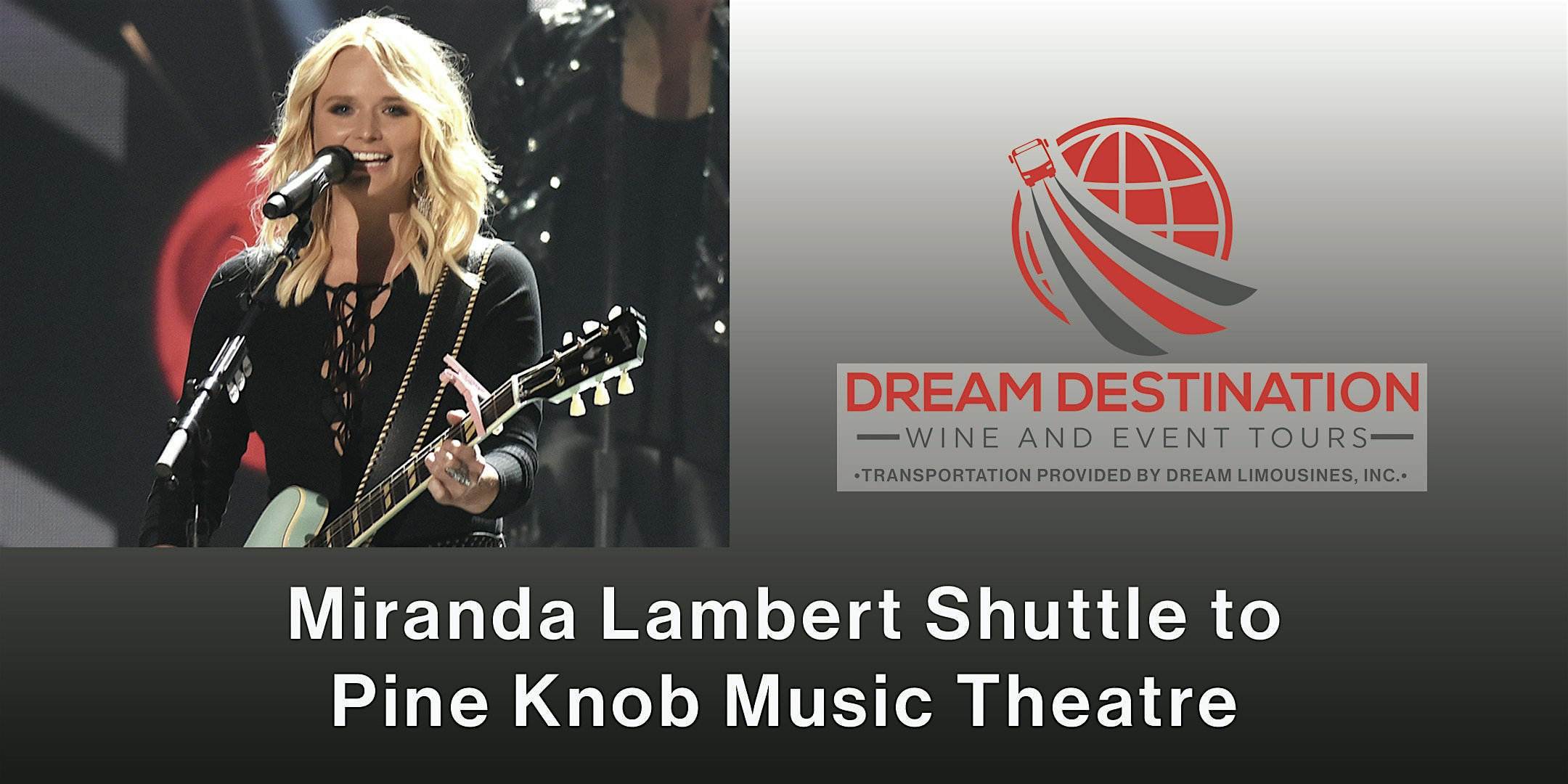 Shuttle Bus to See Miranda Lambert at Pine Knob Music Theatre