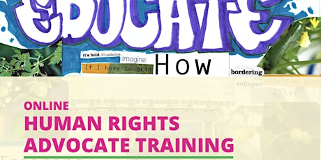 Human Rights Advocate Training tickets