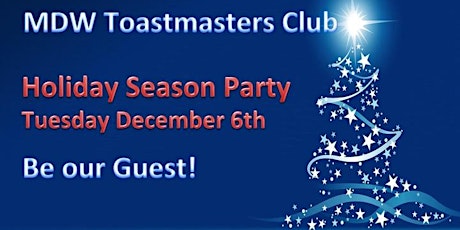 Management Development for Women Toastmasters Holiday Season Party primary image