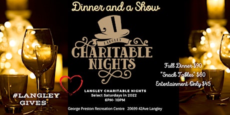 Langley Charitable Nights Dinner & Show: Entertainment by Bob Seger Tribute primary image