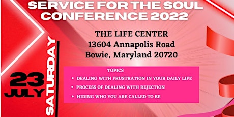 Service For The Soul Conference 2022 tickets