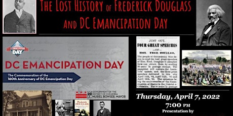 The Lost History of Frederick Douglass and DC Emancipation Day