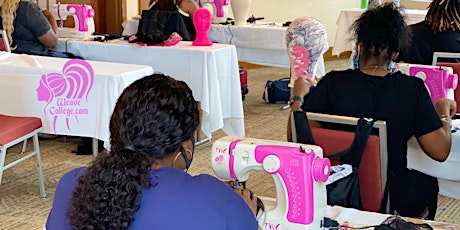 Houston TX Lace Front Wig Making Class with Sewing Machines tickets