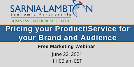 Pricing your Product / Service for your Brand  - On Demand Webinar