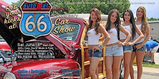 Get your kicks at AutoMat’s 66th Anniversary Car Show