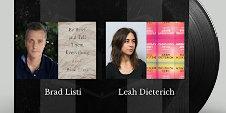 Authors on Tap: Brad Listi and Leah Dieterich tickets