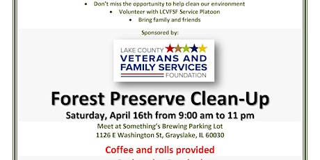 Lake County Veterans and Family Services Foundation Earth Day Celebration primary image