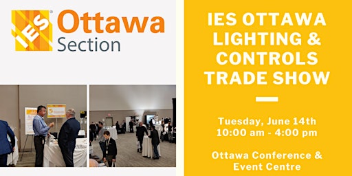 Attend the IES Ottawa 2022 Lighting & Controls Trade Show primary image