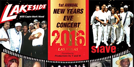 New Year's Eve at the Nugget with Lakeside and SLAVE primary image