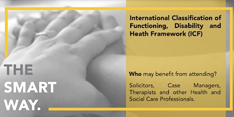 Smart Rehabilitation Professional development and networking :ICF Framework tickets