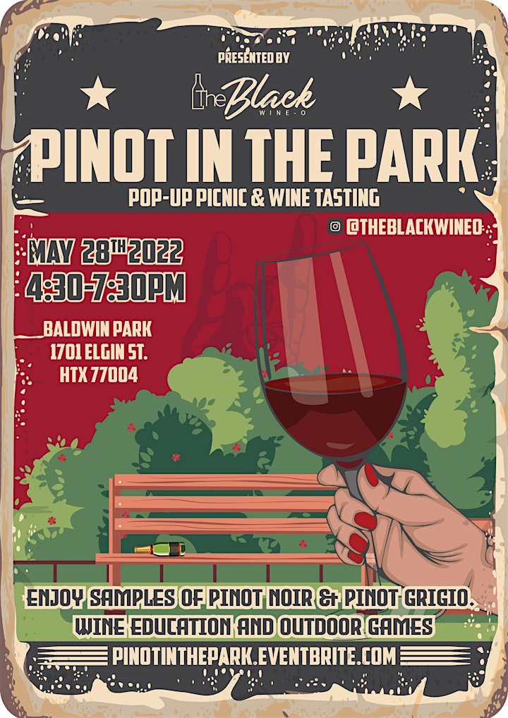 Pinot in the Park- A National Wine Day Celebration image