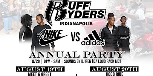 Indianapolis Ruff Ryders Nike vs Adidas weekend