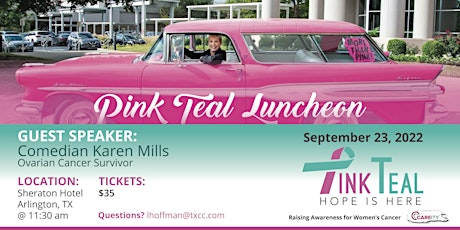 Pink Teal Luncheon
