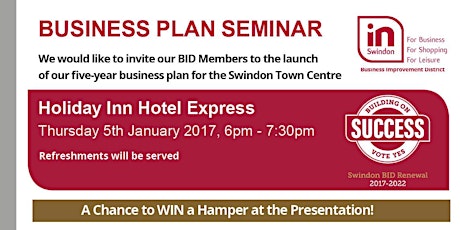 inSwindon BID Business Plan Seminar primary image