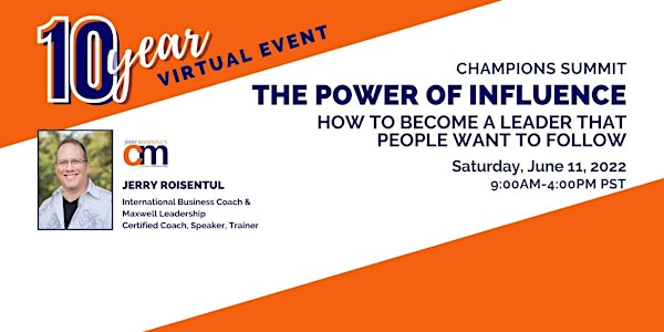 CHAMPIONS SUMMIT: THE POWER OF INFLUENCE