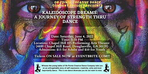 On Pointe Creative Dance Company Presents: Kaleidoscope Dreams