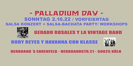 Sonntag 2. Oktober 2022 / Salsa Konzert +  SalsaBachata Party/Workshops Tickets