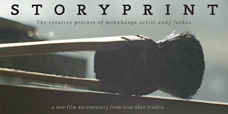 Movie Premiere: STORYPRINT/The creative process of Andy Farkas primary image