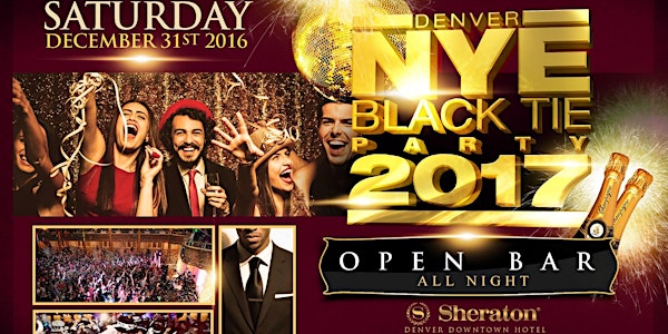 Denver New Year's Eve Black Tie Party 2017