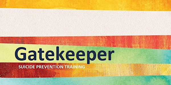 Gatekeeper Suicide Prevention Training (Busselton)