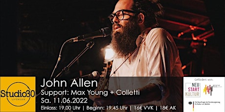 John Allen + Max Young + Colletti Tickets