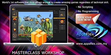 BUILDBOX 2D MASTERCLASS WORKSHOP primary image
