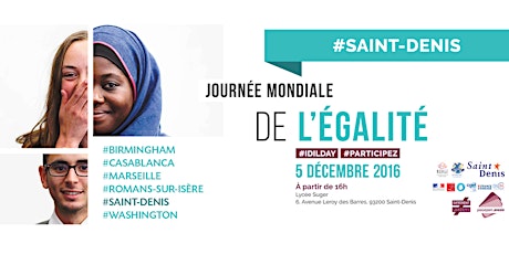 Image principale de Journée Mondiale de l'Égalité à Saint-Denis