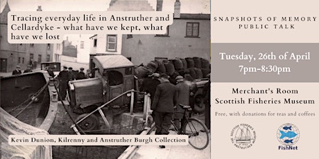 Talk: Tracing everyday life in Anstruther and Cellardyke