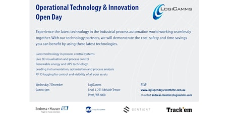 Operational Technology & Innovation Open Day primary image