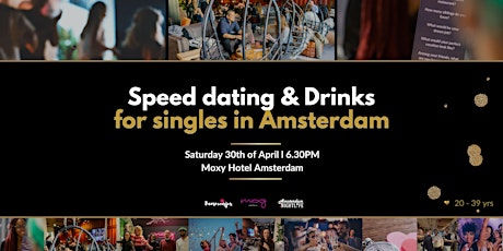 Drinks & Speed dating for Singles in Amsterdam