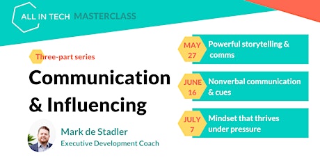 Masterclass: Communication & Influencing entradas