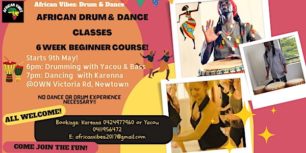 African Drum and Dance Classes For Beginners