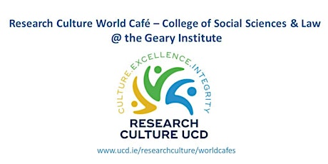 Research Culture World Café - CoSSL @Geary Institute primary image