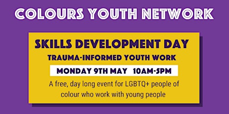Primaire afbeelding van Youth Worker Skills Development Day - Trauma Informed Youth Work