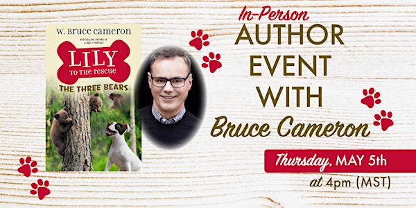 Bruce Cameron: In-Person Author Event