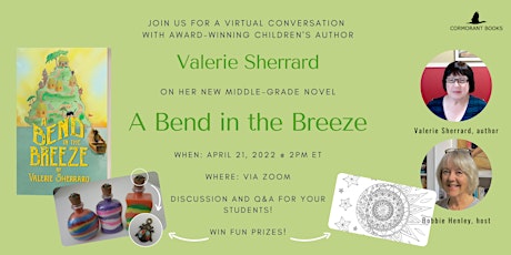 Virtual Conversation: Valerie Sherrard on her new book A Bend in the Breeze