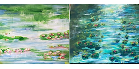 Claude Monet - Water Lilies paint your own Monet entradas