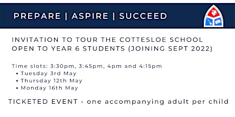 Year 6 Cottesloe School Tour | 3:30pm