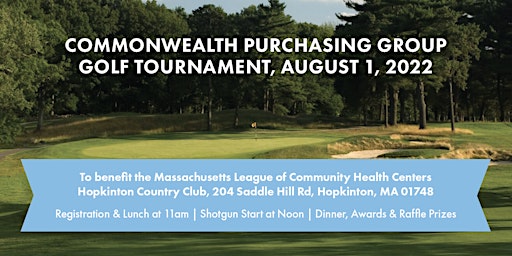 CommonWealth Purchasing Group Golf Tournament