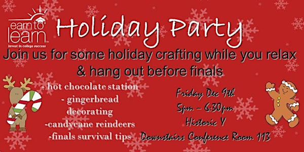 E2L Holiday Crafting Party